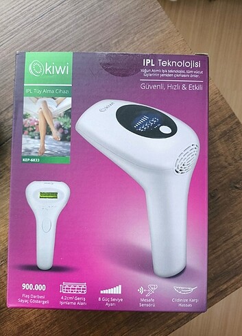 Kiwi Kep-6833 Lazer Epilasyon aleti 
