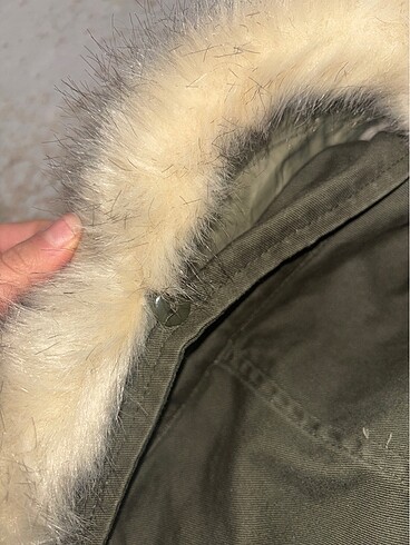 xs Beden haki Renk Mango Parka