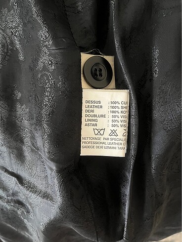 Diğer deri trenchcoat
