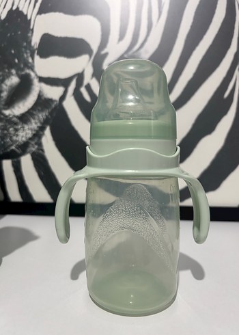 Pastel Yeşil Bebek Biberonu - Görsel 4