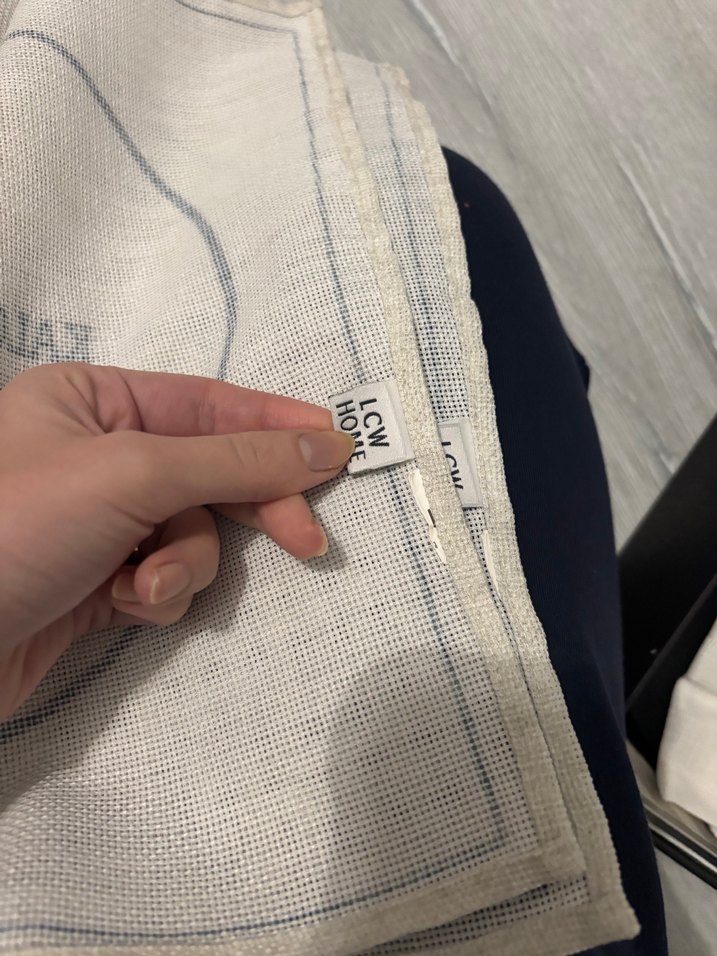 Bohem Stil Baskılı Bej Gri Amerikan Servis - Görsel 2