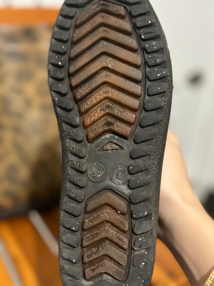 Kahverengi Leopar Desenli Kadın Diz Boyu Bot - Görsel 3