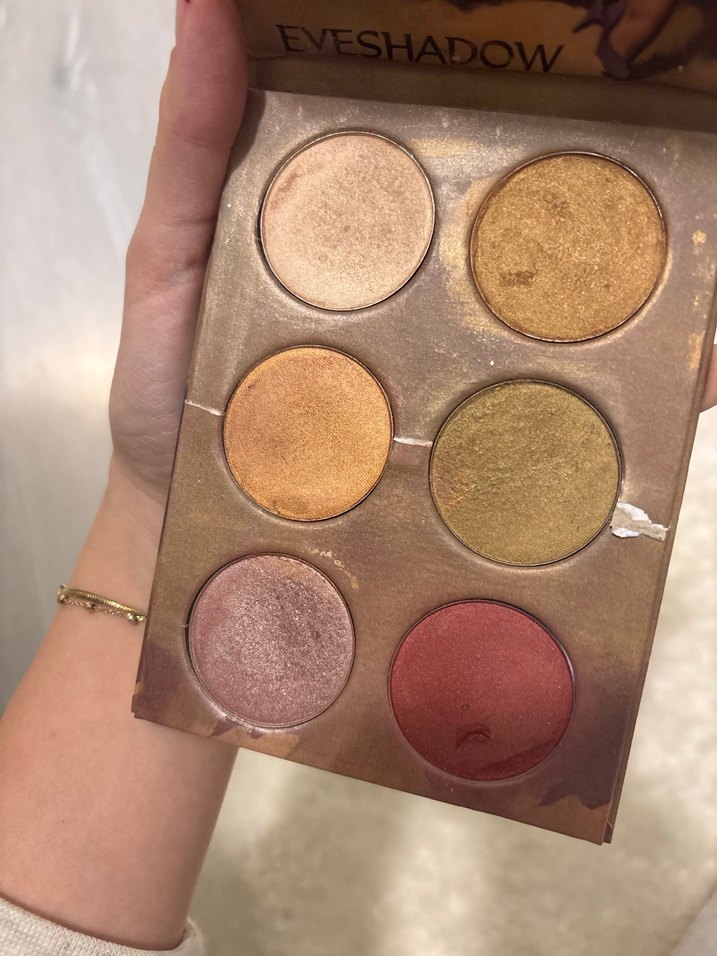 Bej Tonlarda Altı Renk Göz Farı Paleti - Görsel 2