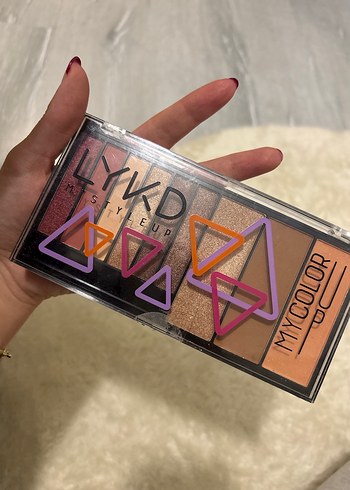 Bej ve Koyu Tonlu Far Paleti - Görsel 2