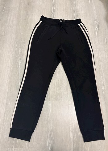 Kadın Siyah Rahat ve Şık Eşofman Altı - Görsel 5