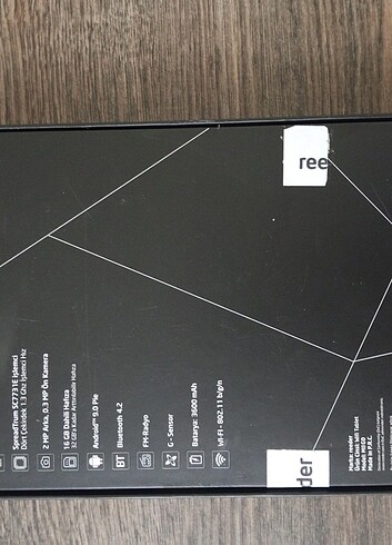 Reeder M8 Go Tablet Kutusu - Görsel 5