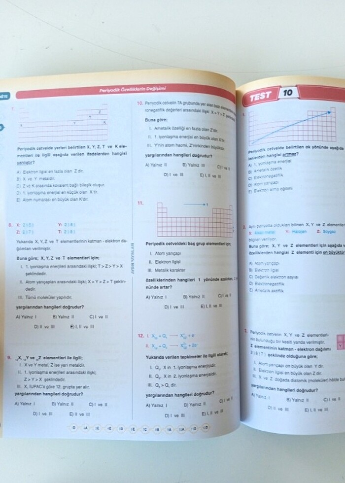 Sıfır 9.Sınıf Kimya Soru Bankası - Görsel 3