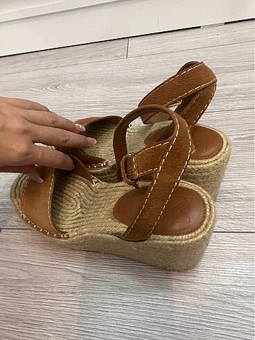 Mango Mango hasır ayakkabı