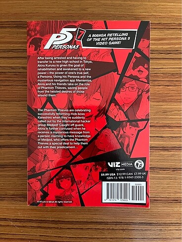 Persona 5, Vol. 7 (İngilizce Baskı)
