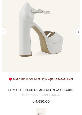 marcatelli gelin ayakkabısı - Görsel 2