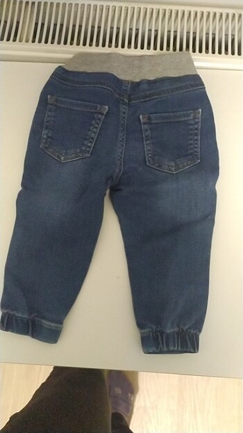 9-12 Ay Beden lacivert Renk Kot pantolon