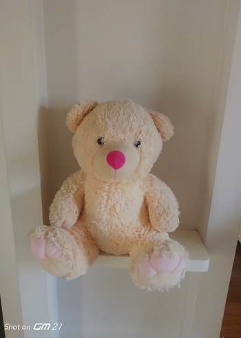 Bej Peluş Ayıcık Oyuncak