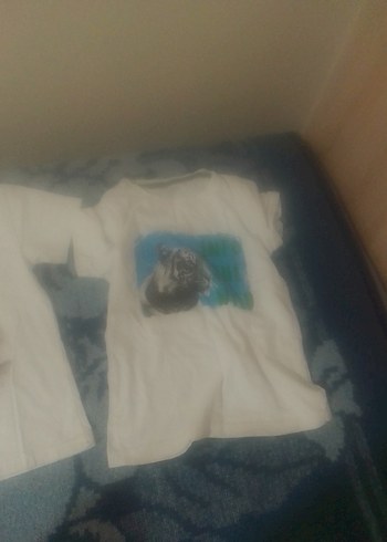 Baskılı Sokak Stili Beyaz Kedi Kıyafetleri - Görsel 4