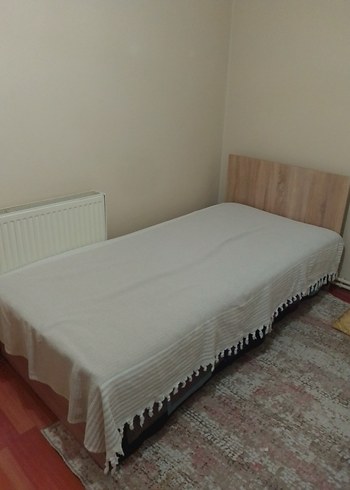 Beyaz Düz Desen Yatak Örtüsü - Görsel 3