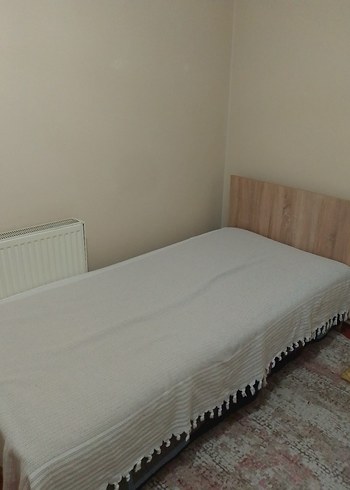 Beyaz Düz Desen Yatak Örtüsü - Görsel 4