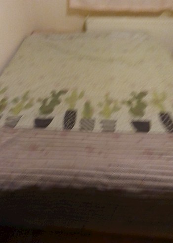 Desenli Kahverengi Gri Yatak Örtüsü - Görsel 4