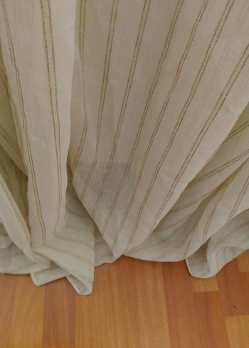 Beyaz Düz Modern Tül Perde - Görsel 16