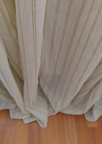 Beyaz Düz Modern Tül Perde - Görsel 20