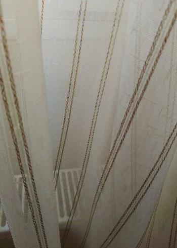 Beyaz Düz Modern Tül Perde - Görsel 19