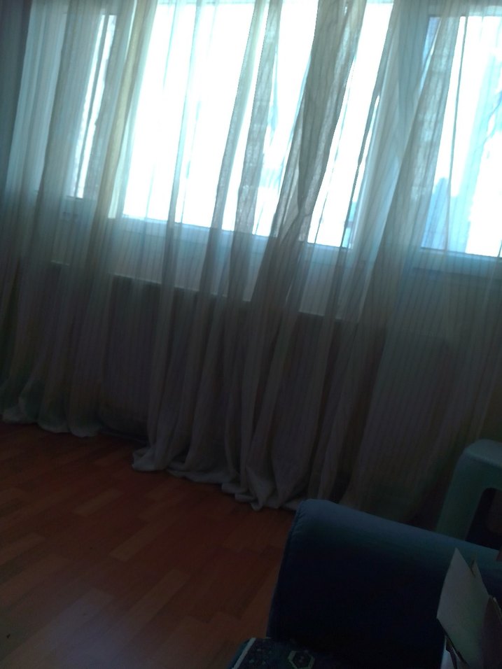 Beyaz Düz Modern Tül Perde - Görsel 3