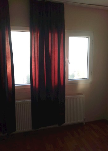 Koyu Kahve Düz Gotik Perde - Görsel 8