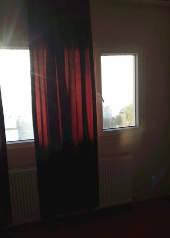 Koyu Kahve Düz Gotik Perde - Görsel 5