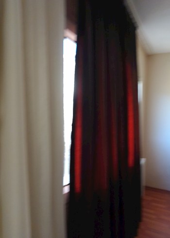 Koyu Kahve Düz Perde - Görsel 3