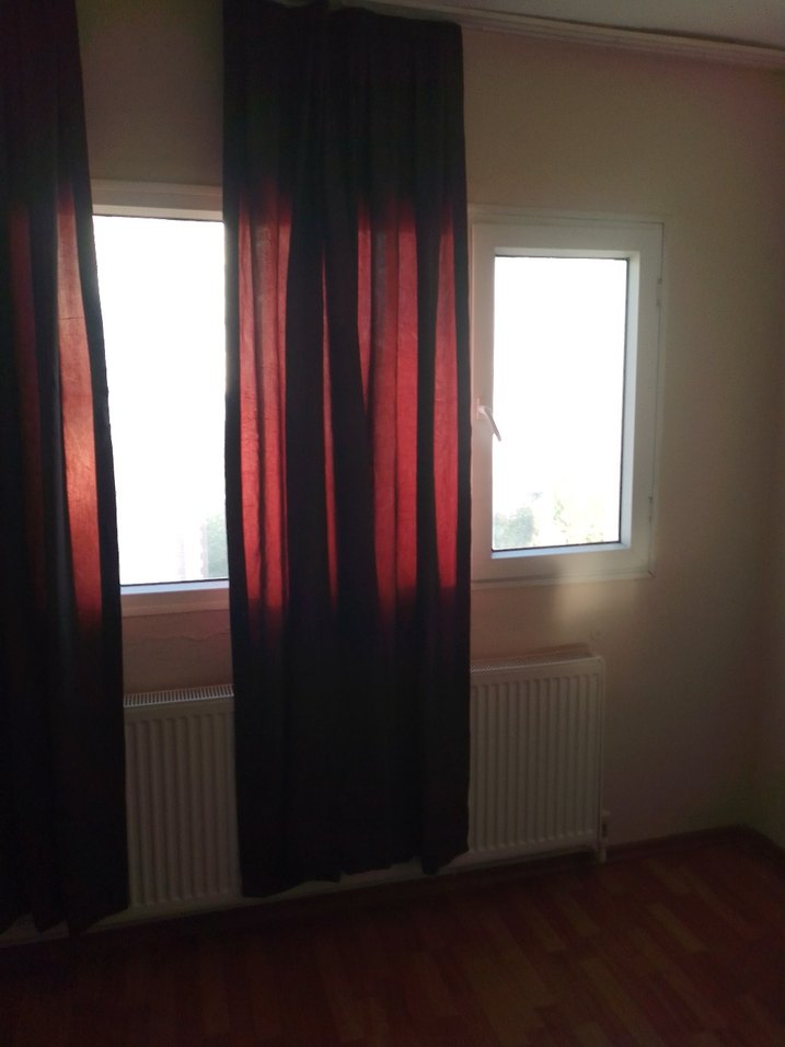 Koyu Kahve Düz Perde - Görsel 2