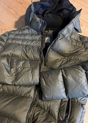 Siyah Fermuarlı Erkek mont - Görsel 4