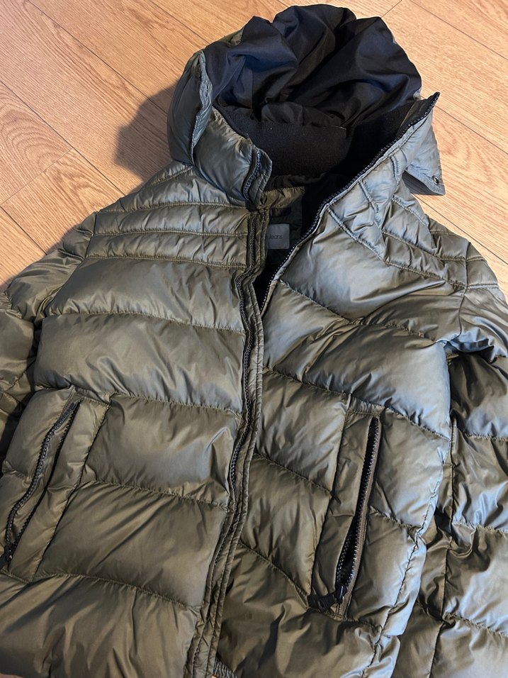 Siyah Fermuarlı Erkek mont - Görsel 3