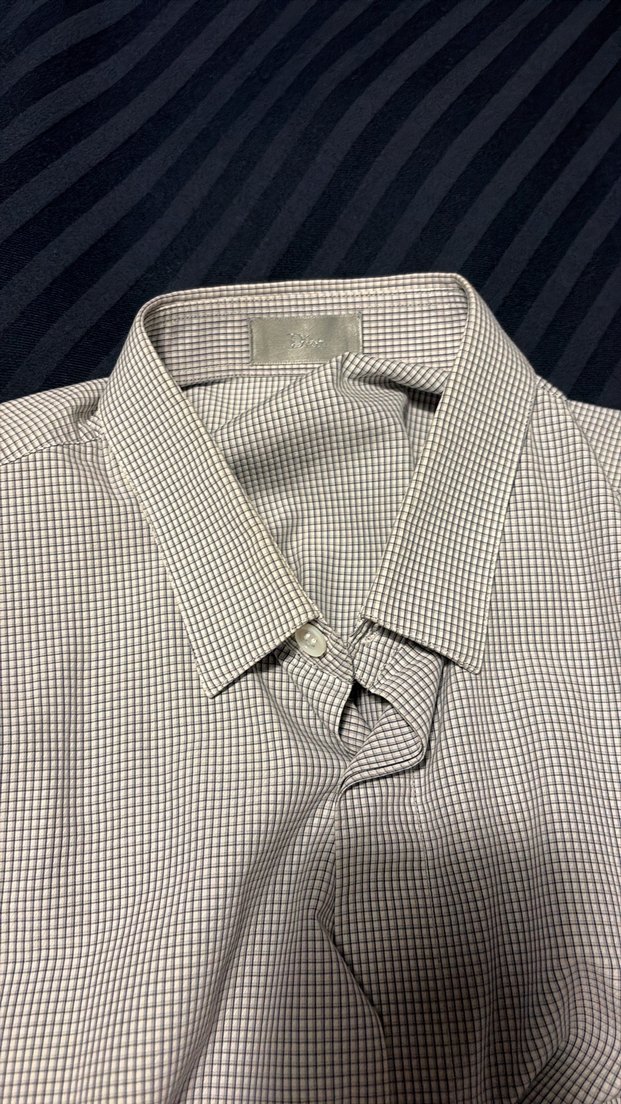 Gri Erkek Uzun Kollu Düğmeli Gömlek - Görsel 2