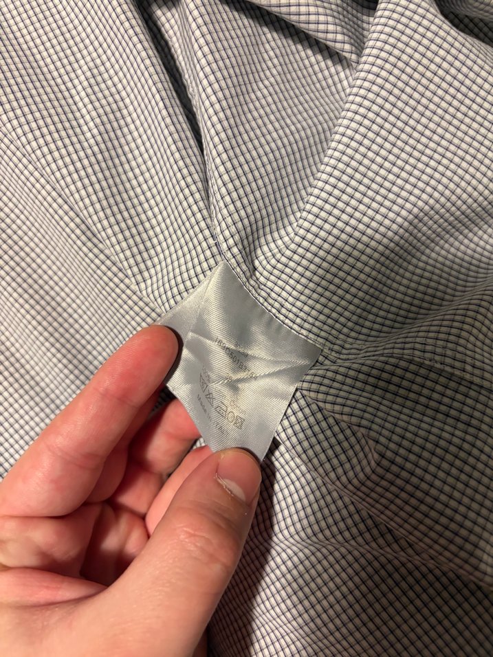 Gri Erkek Uzun Kollu Düğmeli Gömlek - Görsel 3