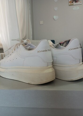38 Beden beyaz Renk Alexander McQueen ayakkabı 
