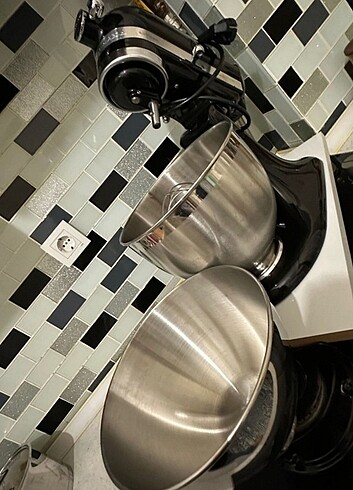 Kitchenaid Artisan 4.8 Litre Siyah Mutfak Mikseri