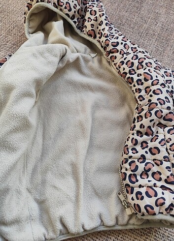 18-24 Ay Beden Leoparli Bebek mont
