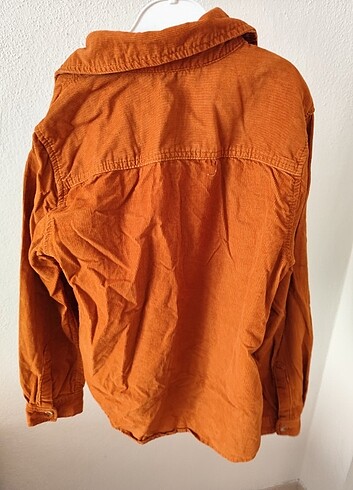 Erkek çocuk kadife gömlek  - Görsel 2