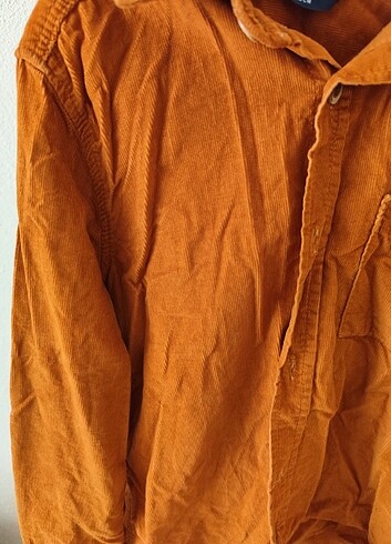 Erkek çocuk kadife gömlek  - Görsel 4