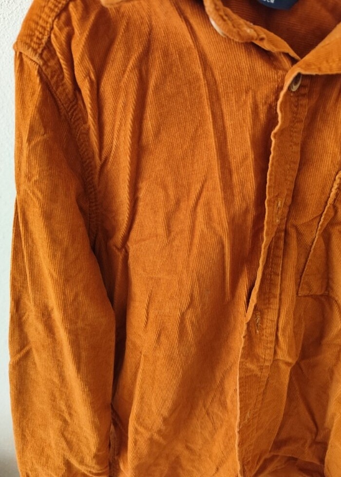 Erkek çocuk kadife gömlek  - Görsel 4