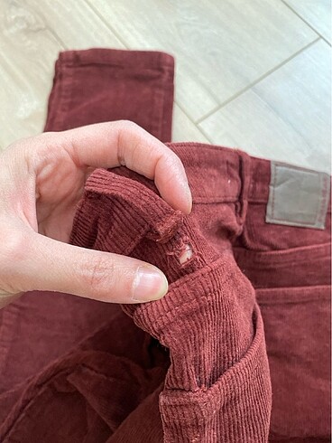 32 Beden Pul bear kadife pantolon