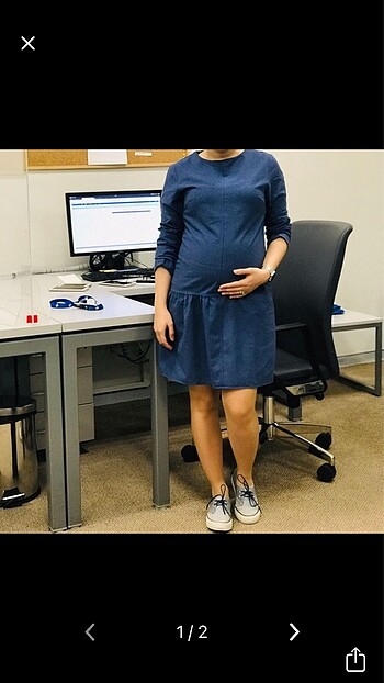 Trendyol & Milla Ofis elbise hamile elbise günlük elbise