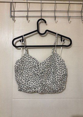 Stradivarius İnce Askılı Crop Top