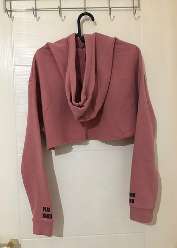 m Beden pembe Renk Hm pembe Crop Sweatshirt