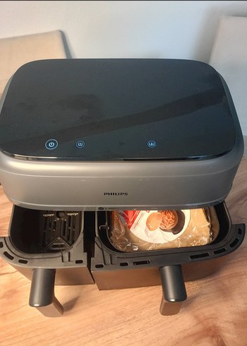 Philips Gri Elektrikli Fritöz ve Izgara