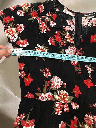 Keten elbise - Görsel 4