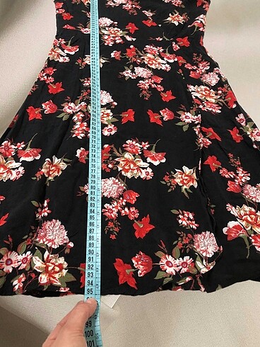 Keten elbise - Görsel 6