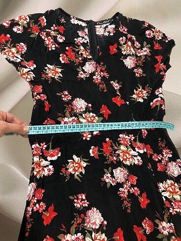 Keten elbise - Görsel 5