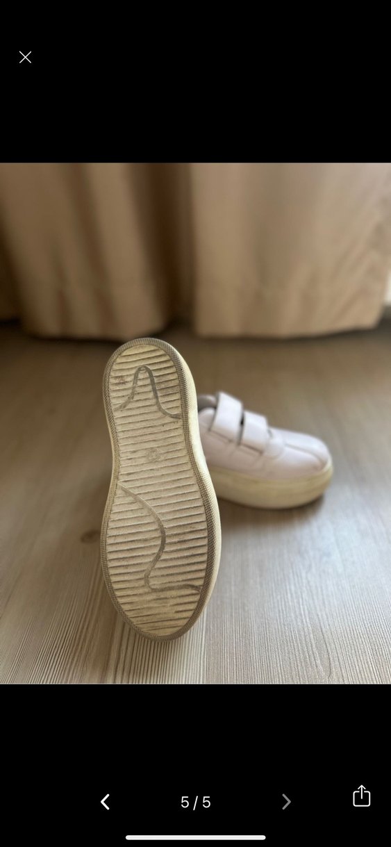 Platform beyaz spor ayakkabı - Görsel 5