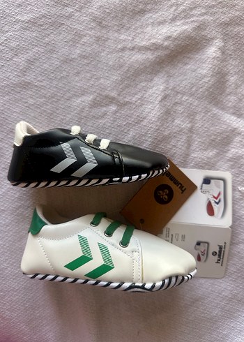 Hummel beyaz bebek ayakkabı - Görsel 4