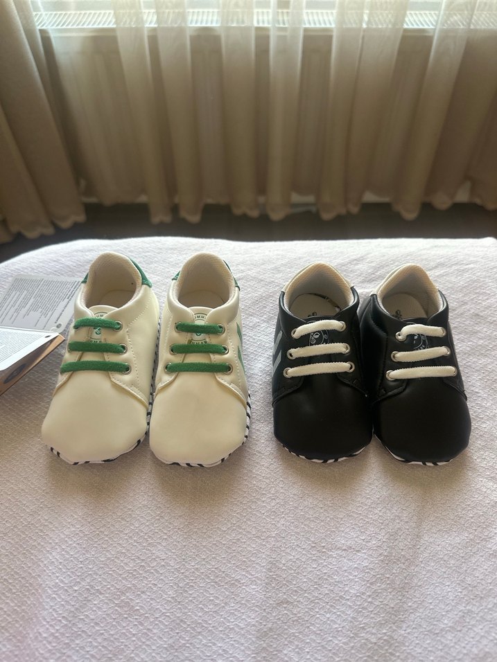 Hummel beyaz bebek ayakkabı - Görsel 2