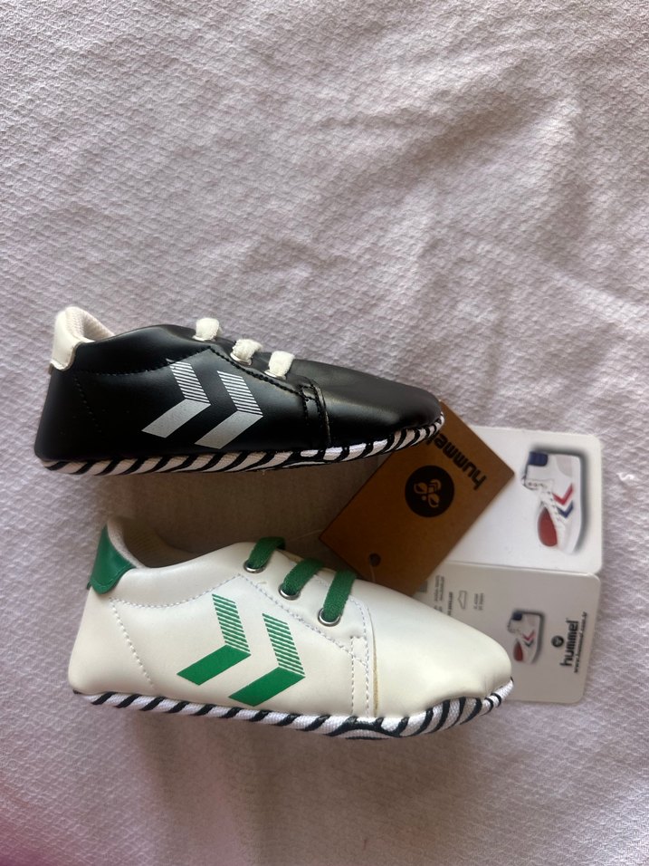 Hummel beyaz bebek ayakkabı - Görsel 4